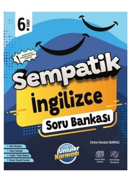 Ünlüler Karması Sempatik 6. Sınıf İngilizce Soru Bankası