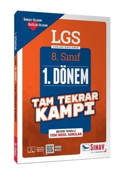 Sınav Yayınları 8. Sınıf LGS 1. Dönem Çözümlü Tam Tekrar Kampı