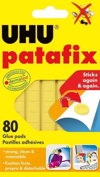 Uhu 50140 Tac Patafix Sarı Yapıştırıcı
