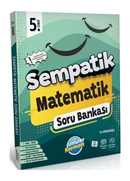 Ünlüler Karması 5. Sınıf Matematik Sempatik Soru Bankası