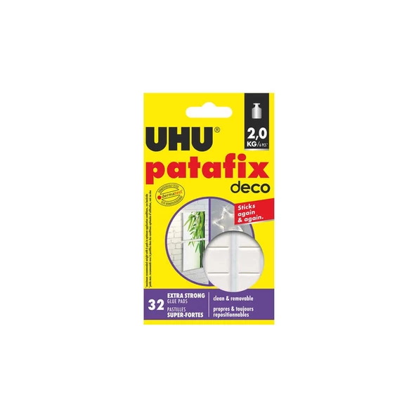 Uhu Patafix Homedeco Hamur Yapıştırıcı 40660 - Resim 2