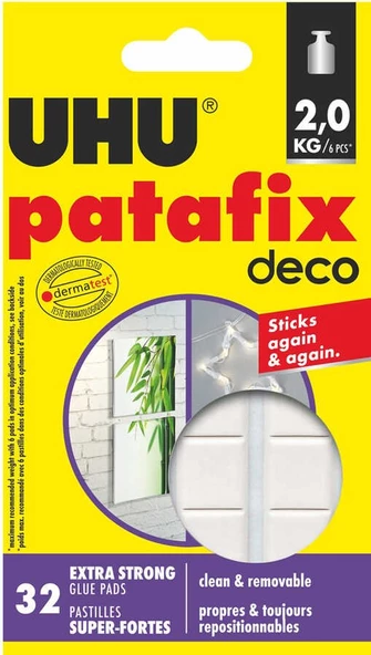 Uhu Patafix Homedeco Hamur Yapıştırıcı 40660