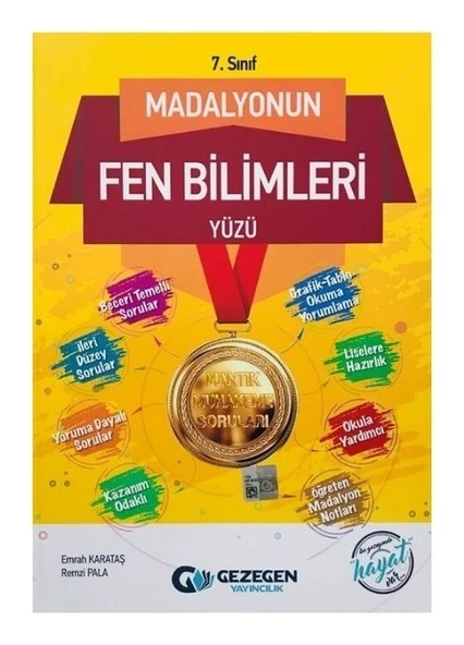 7. Sınıf Fen Bilimleri Madalyonun Yüzü Gezegen Yayınları