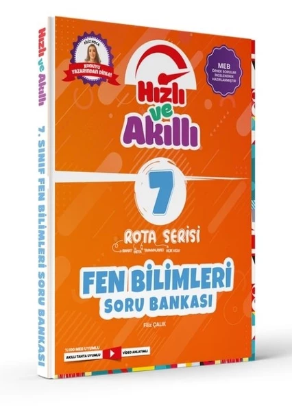 7. Sınıf Fen Bilimleri Rota Serisi Hızlı ve Akıllı Soru Bankası Tammat Yayıncılık