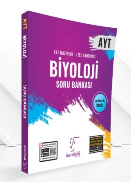 AYT Biyoloji Soru Bankası Karekök Yayınları