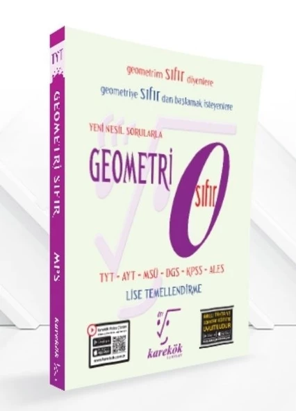 TYT-DGS-KPSS-ALES Geometri Sıfır Karekök Yayınları