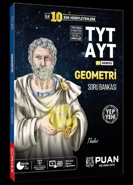 TYT AYT Geometri Zor Soru Bankası Puan Yayınları