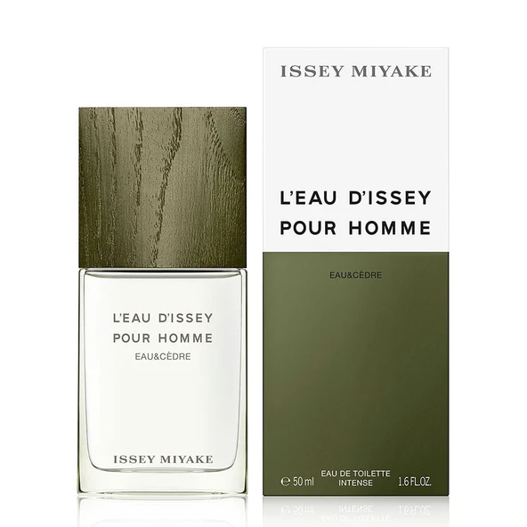 Issey Miyake L’Eau D’Issey Pour Homme Eau & Cedre EDT Intense 50ML Erkek Parfümü - Resim 2