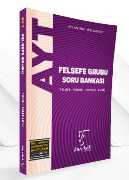 AYT Felsefe Grubu Soru Bankası Karekök Yayınları