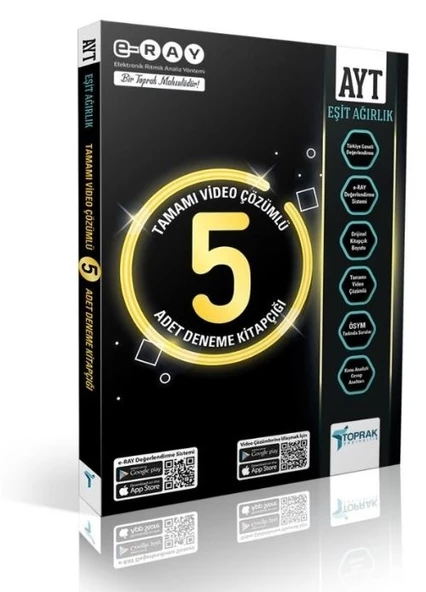 AYT 5`Lİ Paket Deneme (Eşit Ağırlık) Toprak Yayıncılık