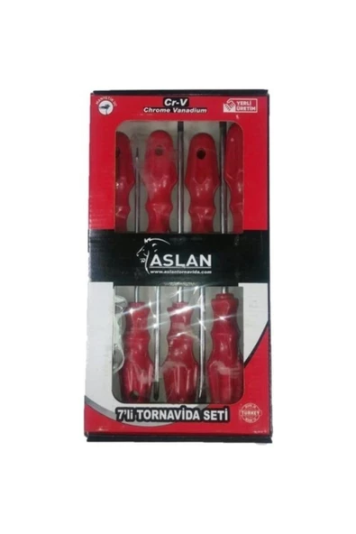 aslan tornavida 7,li Tornovida Seti - 2