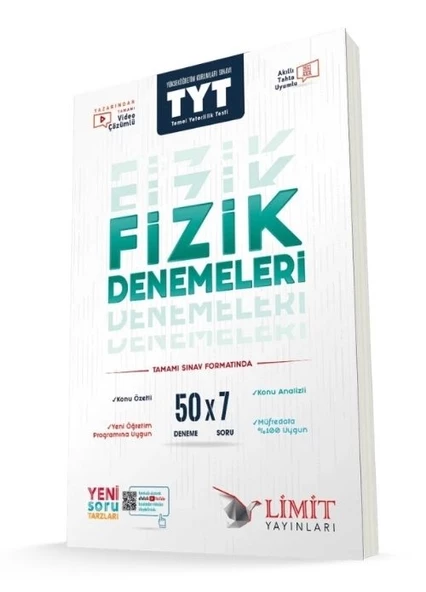 TYT 50 li Fizik Denemeleri Limit Yayınları