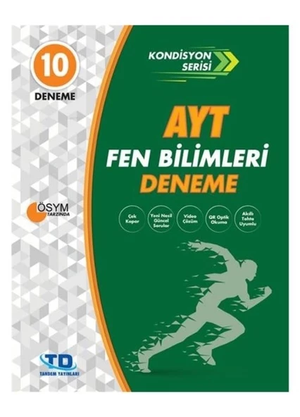 Ayt Kondisyon Fen Bilimleri 10 Deneme