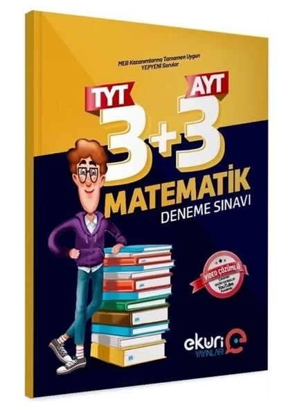 Eküri Yayınları TYT 3 AYT 3 Matematik Deneme Sınavı