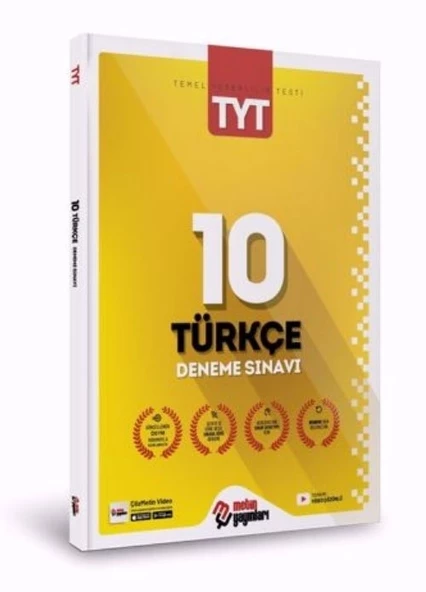 TYT Türkçe 10 Deneme Metin Yayınları