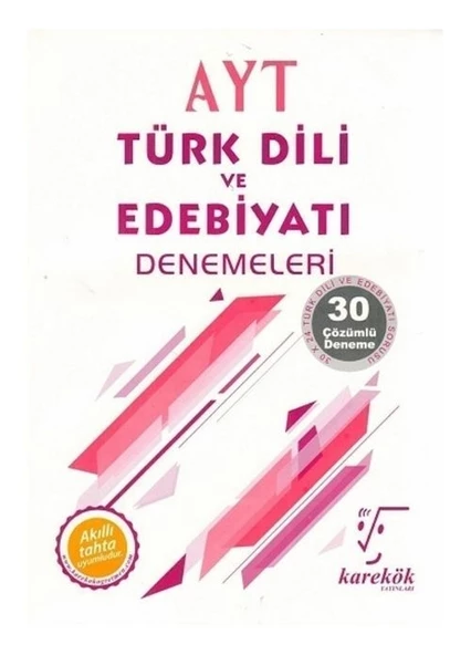 AYT Türk Dili ve Edebiyatı Denemeleri Karekök Yayınları