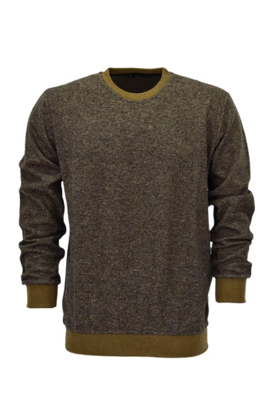 Erkek Sıfır Yaka Sweatshirt  2508 BGL-ST04027 - Resim 7