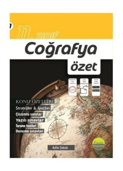 11. Sınıf Coğrafya Özet Pano Yayınları ürün görseli 1