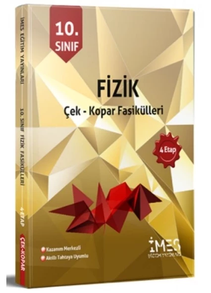 10. Sınıf Fizik Çek Kopar Fasikülleri İmes Eğitim Yayınları