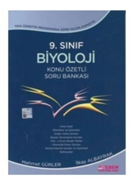 10. Sınıf Biyoloji Konu Özetli Soru Bankası Esen Yayınları