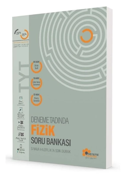 TYT Fizik Soru Bankası Deneme Tadında Yayınları