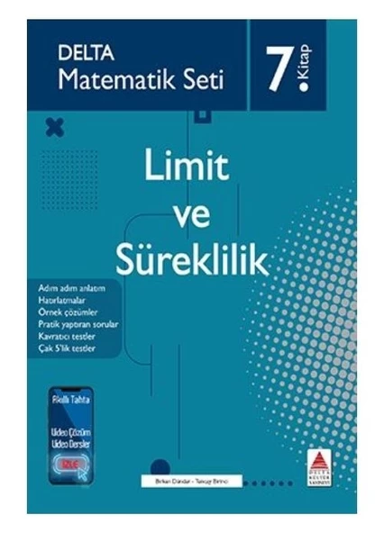 Matematik Seti 7 Limit ve Süreklilik Delta Kültür Yayınları