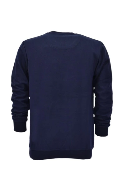 Erkek Sıfır Yaka Sweatshirt  2508 BGL-ST04027 - Resim 10