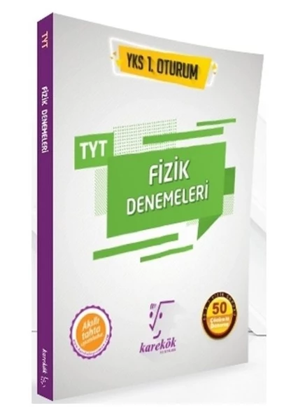 Karekök Yayıncılık TYT Fizik Denemeleri YKS 1. Oturum
