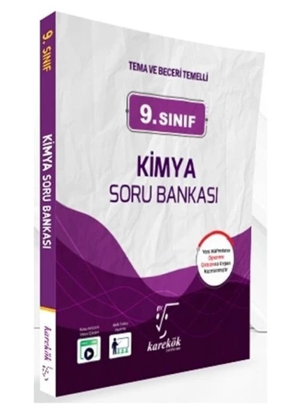 Karekök Yayıncılık 9. Sınıf Kimya Soru Bankası