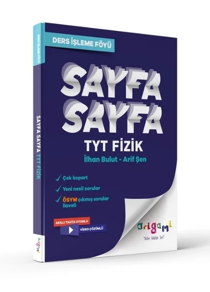 TYT Fizik Sayfa Sayfa Ders İşleme Föyü Tammat Yayıncılık