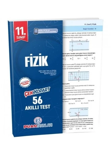 11. Sınıf Fizik Yaprak Test Puan Yayınları