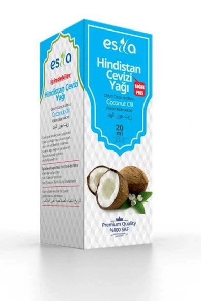 Hindistan Cevizi Yağı 20 Ml.