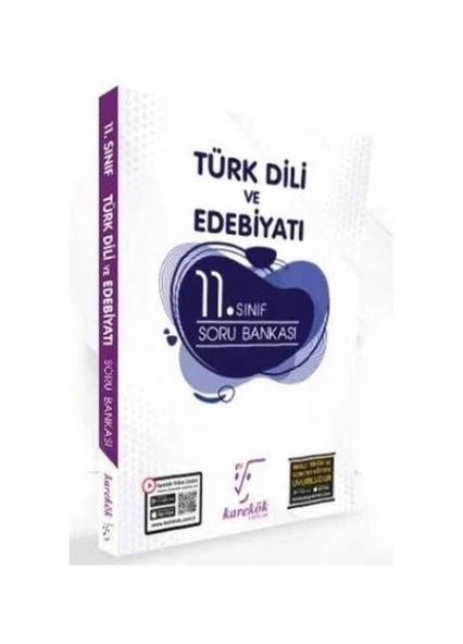 11. Sınıf Türk Dili ve Edebiyatı Soru Bankası Karekök Yayınları ürün görseli 1