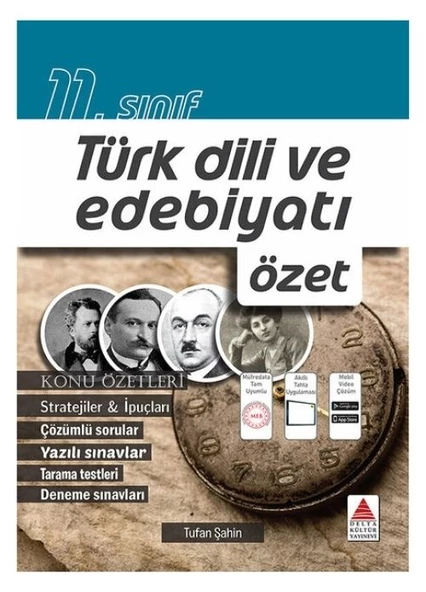 11. Sınıf Türk Dili ve Edebiyatı Özet Delta Kültür Yayınları ürün görseli 1