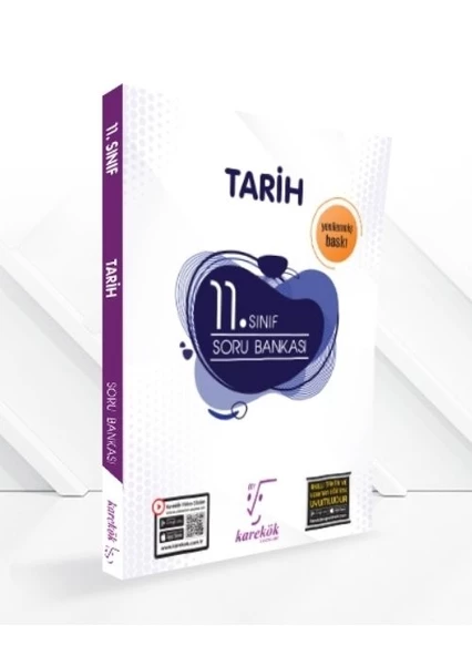 11. Sınıf Tarih Soru Bankası Karekök Yayınları ürün görseli 1