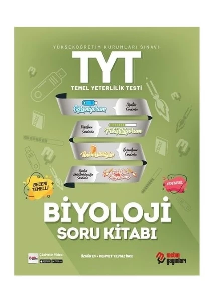 TYT Biyoloji Soru Kitabı Metin Yayınları