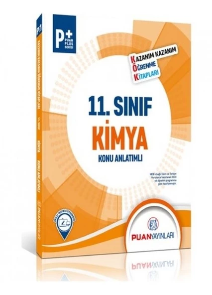 11. Sınıf Kimya Kök Konu Anlatımlı Puan Yayınları ürün görseli 1