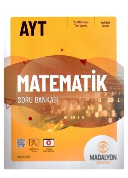 AYT Matematik Soru Bankası Madalyon Yayınları ürün görseli 1