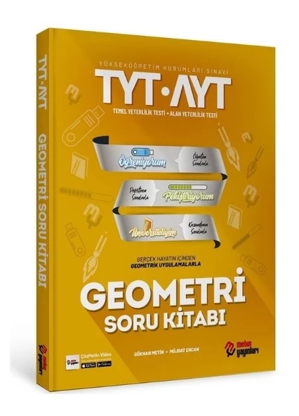 TYT AYT Geometri Soru Kitabı Metin Yayınları