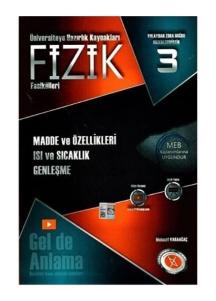 Fizik Fasikülleri 3 Karaağaç Yayınları