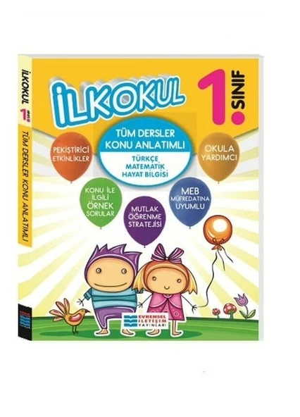 1. Sınıf Tüm Dersler Konu Anlatımlı Evrensel İletişim Yayınları