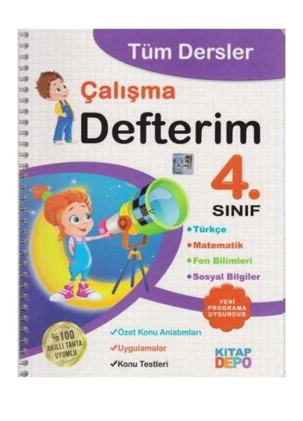 Tandem Yayınları 4. Sınıf Tüm Dersler Çalışma Defterim