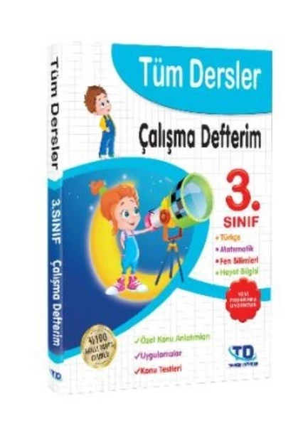 3. Sınıf Tüm Dersler Çalışma Defterim Tandem Yayınları