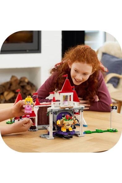 LEGO ® Super Mario™ Peach’s Castle Ek Macera Seti 71408 - Çocuklar İçin Yapım Seti (1216 Parça) - 4