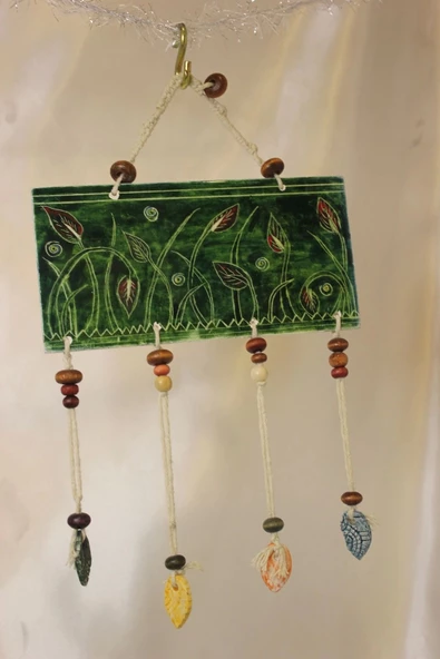 Duvar Süsü El İşi Taş Nazar - Resim 4