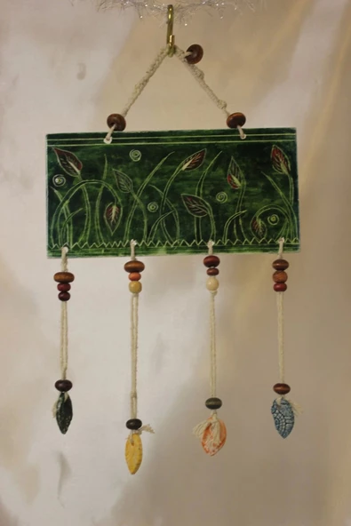 Duvar Süsü El İşi Taş Nazar - Resim 2