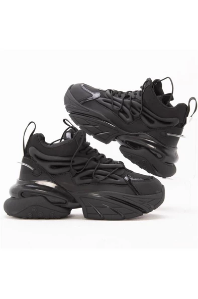 Guja 23K339 Kadın Sneaker Bot Siyah 36-40 - 5