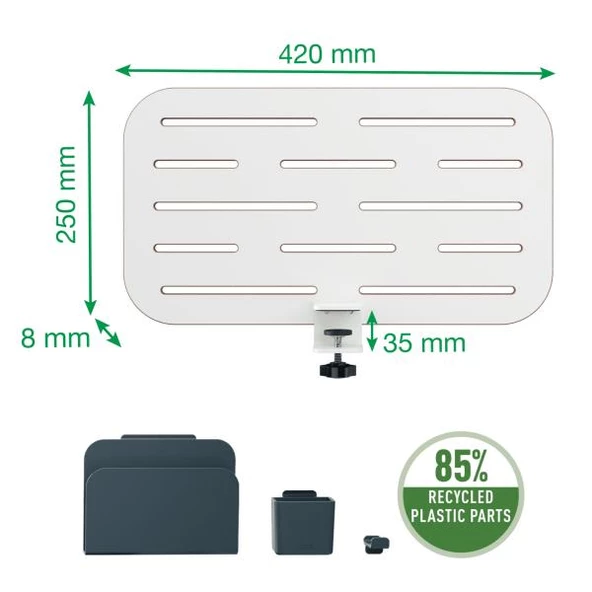 Leitz Ergo Küçük Pegboard Masa Düzenleyici, 42x25 cm KOD:65480000 - 3