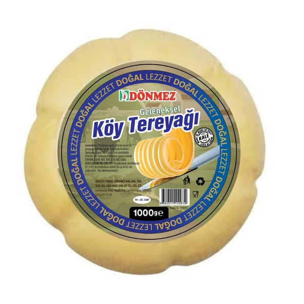 Geleneksel  TEREYAĞI 1 KG