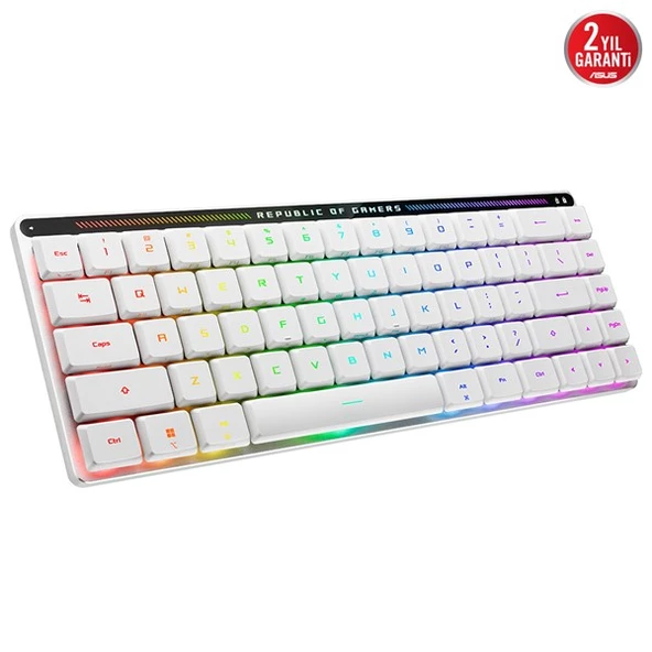 ASUS ROG FALCHION RX Kablosuz Low Profile Aura Sync Oyuncu Klavyesi - 3